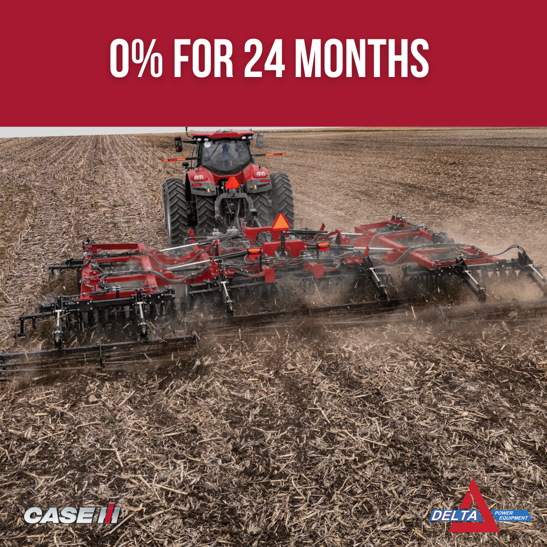 0% FOR 24 MONTHS ON TILLAGE